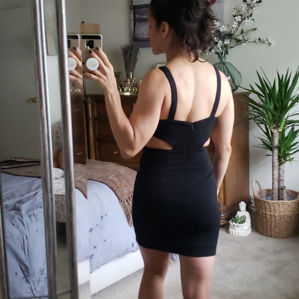 Jay Godfrey black dress sz 0 NWOT - Picture 4 of 8